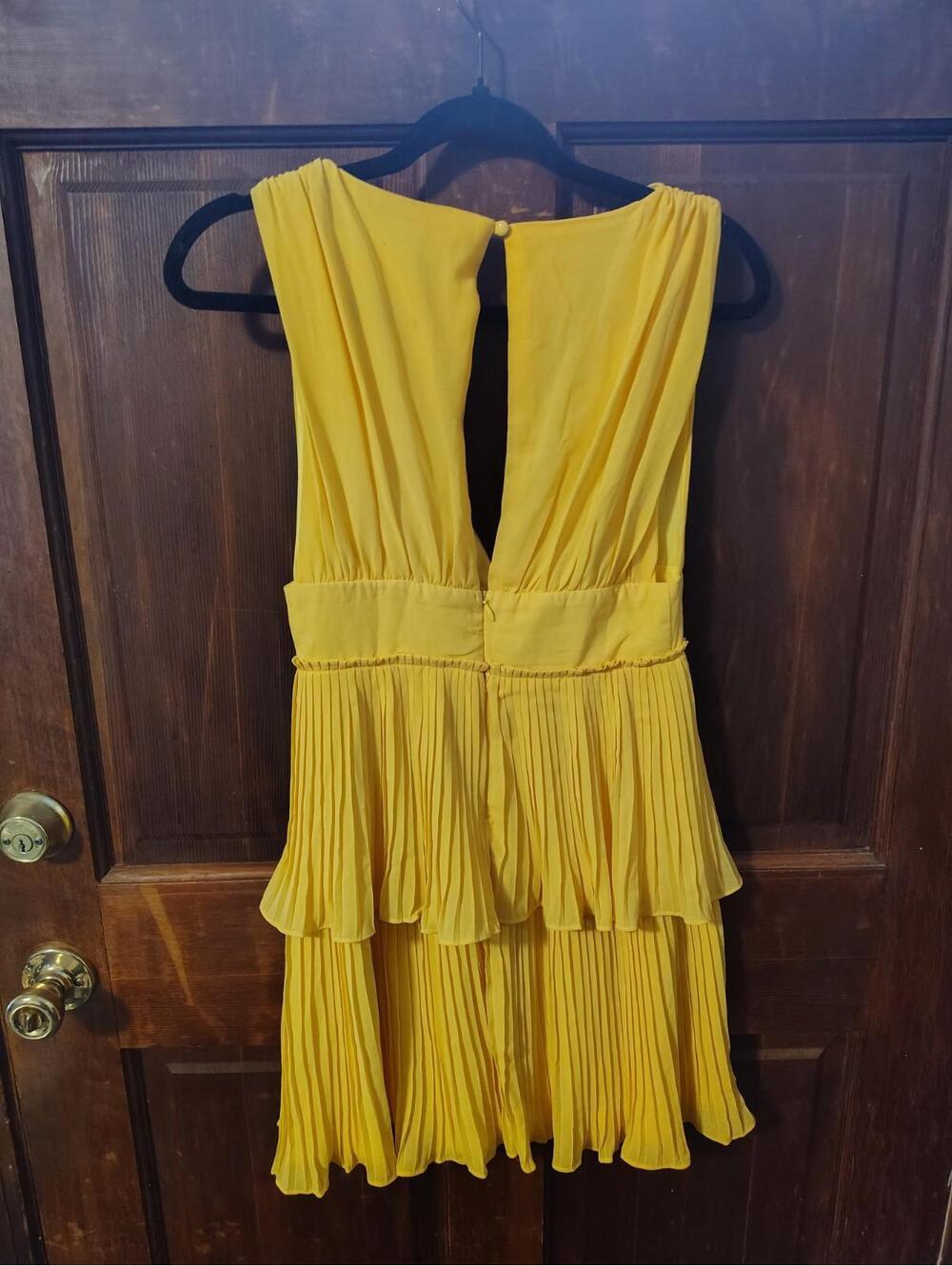 Lulus Deserved Adoration Yellow Dress - Picture 4 of 4